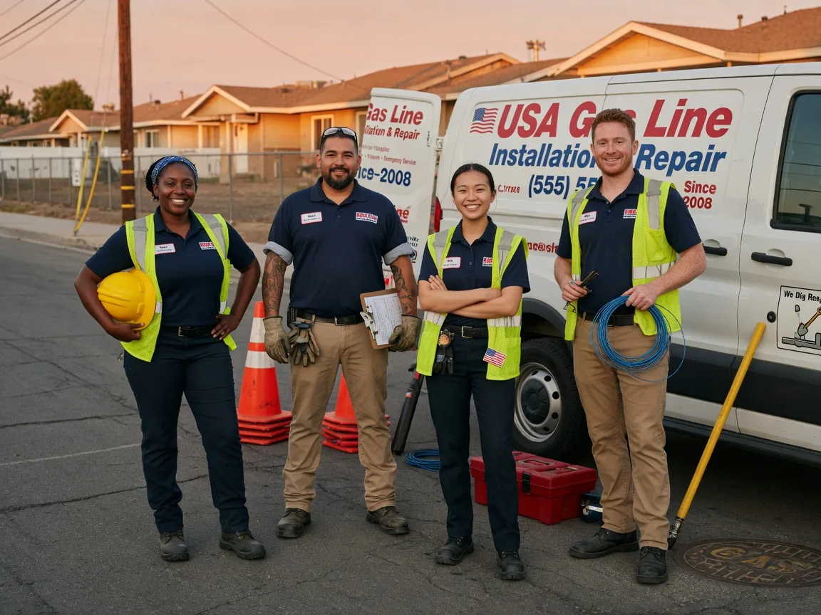 Gas Line Installation company in Carmen, OK